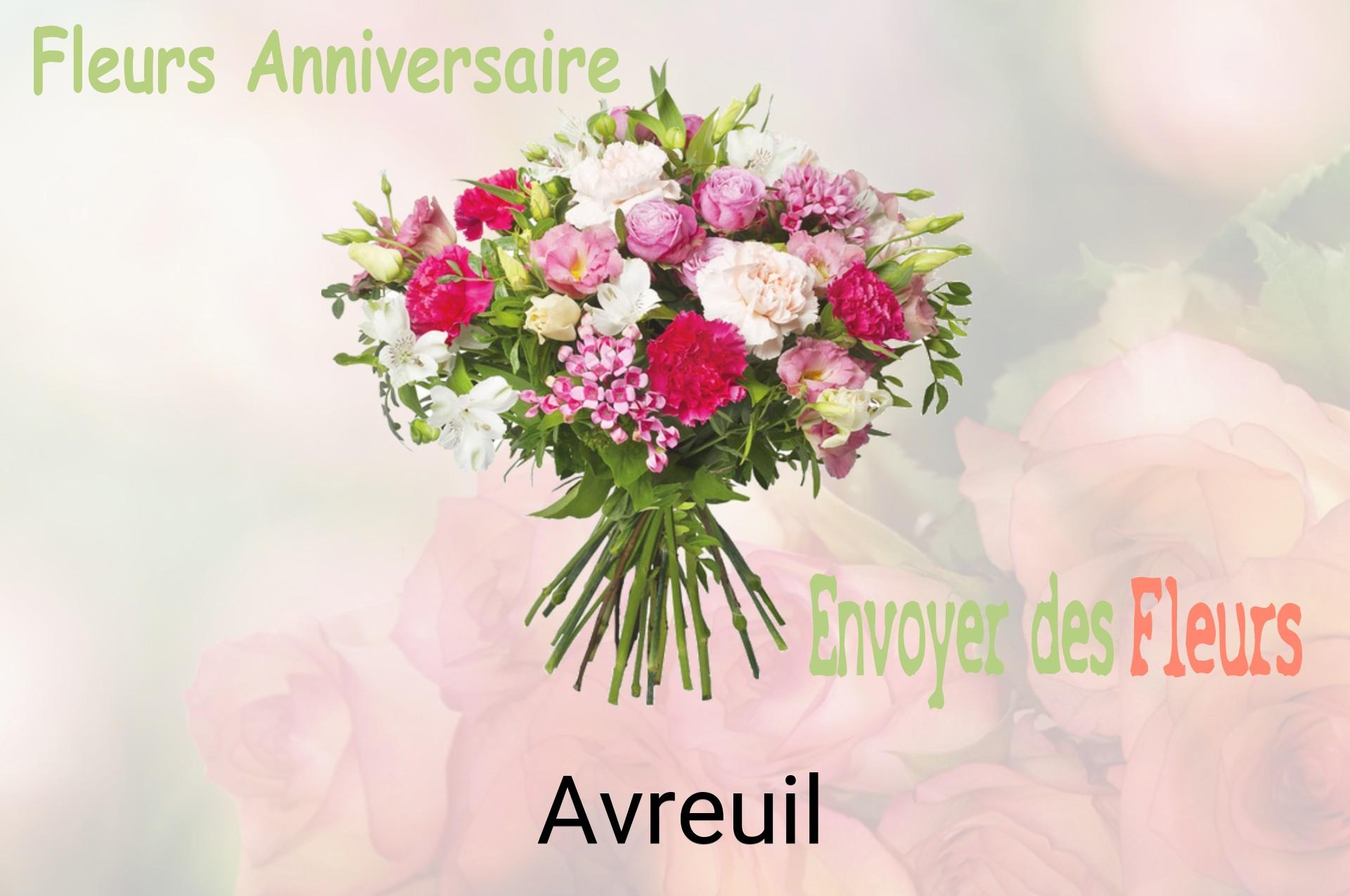 Bouquet de fleurs d’anniversaire livré à Avreuil