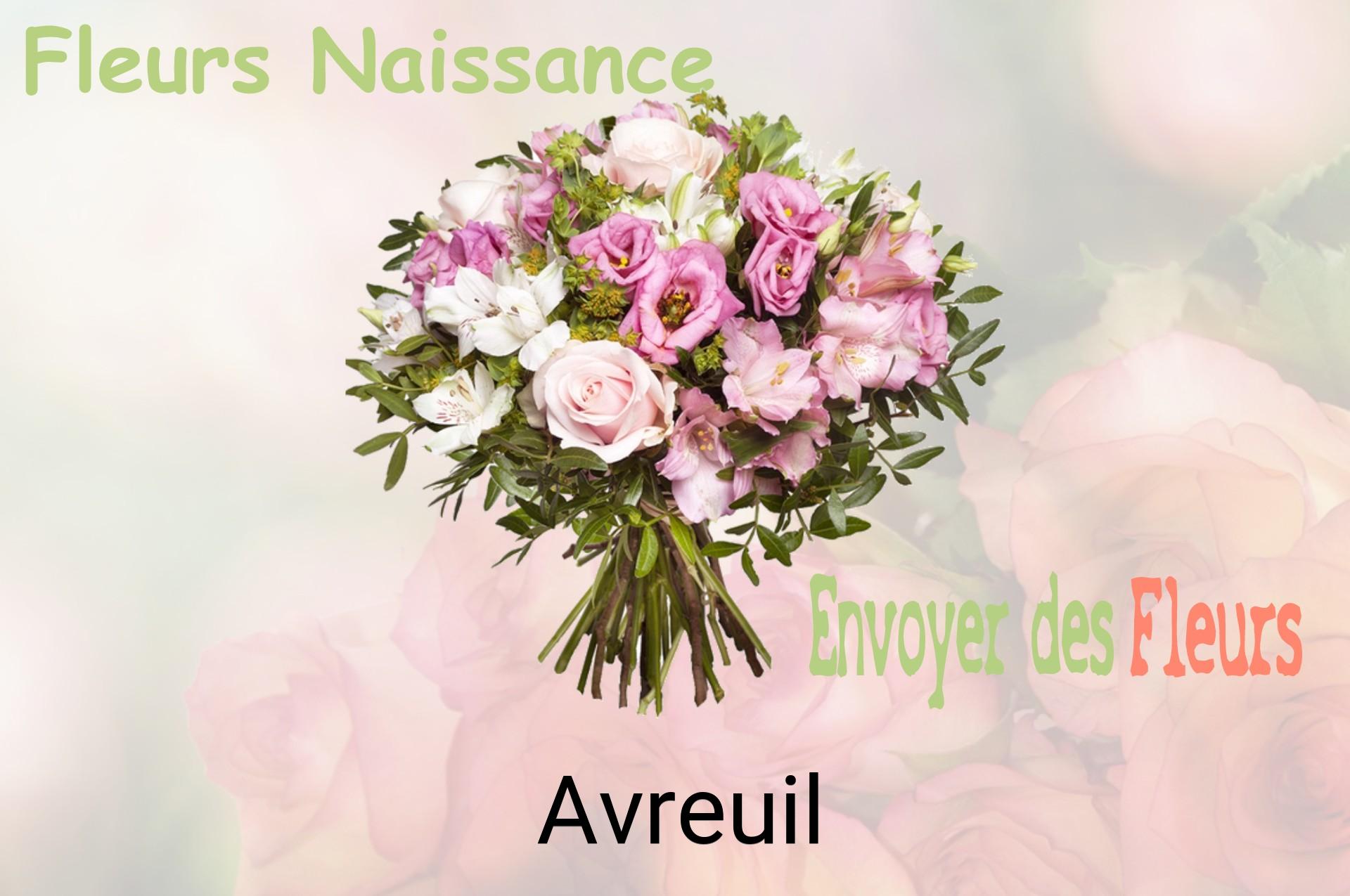 Bouquet de fleurs de naissance livré à Avreuil