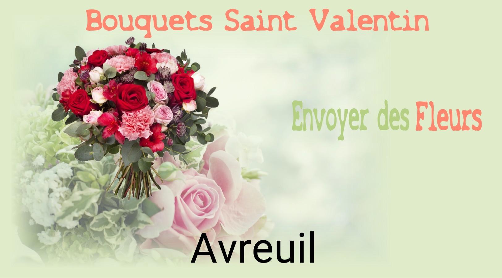 Roses de Saint-Valentin livrées à Avreuil